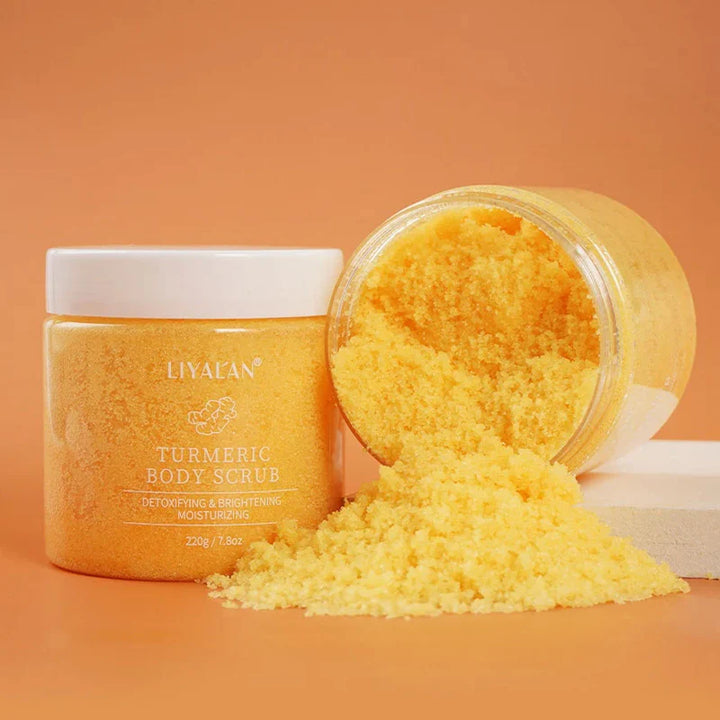 turmeric glow body scrub